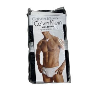 Calvin Klein Big and Tall Black Briefs Classic Fit Size 4XL 4TG
